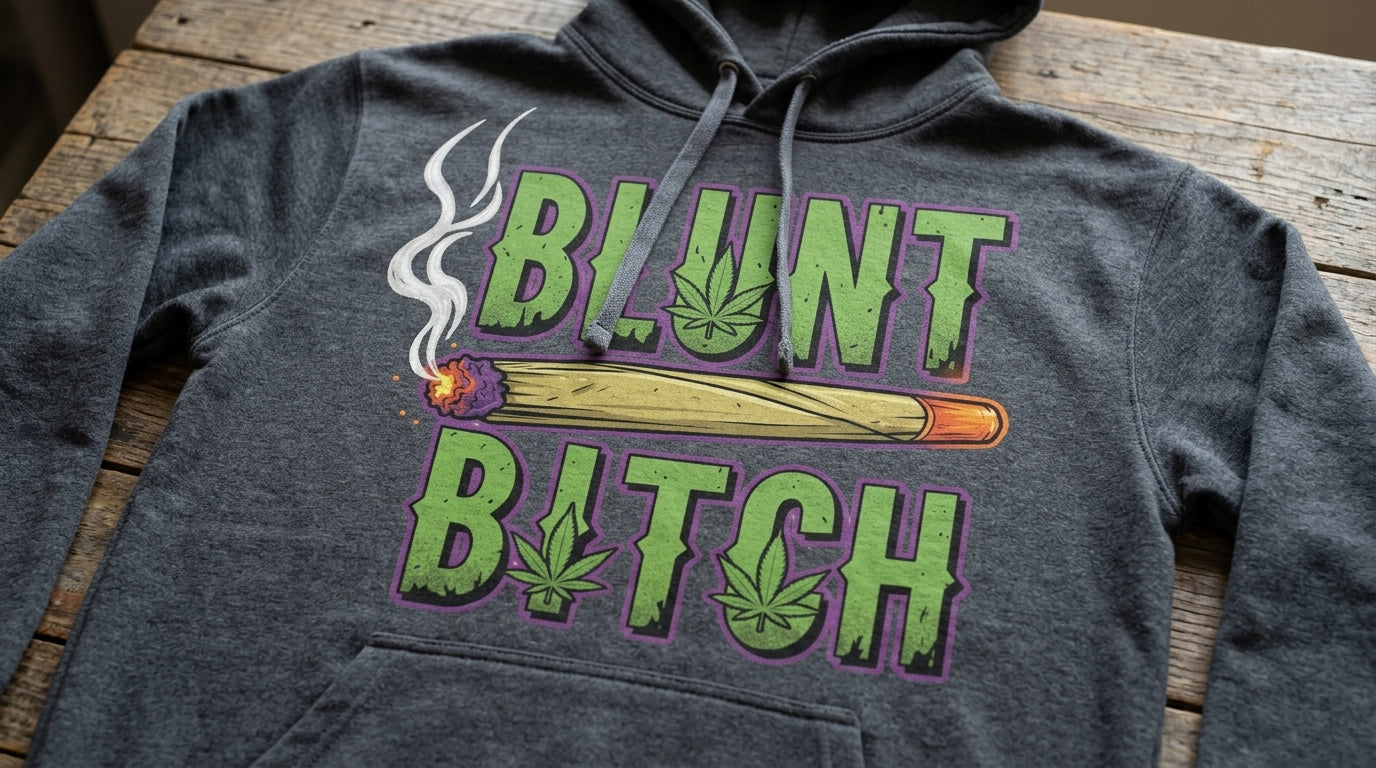 Blunt Bitch Graphic Hoodie